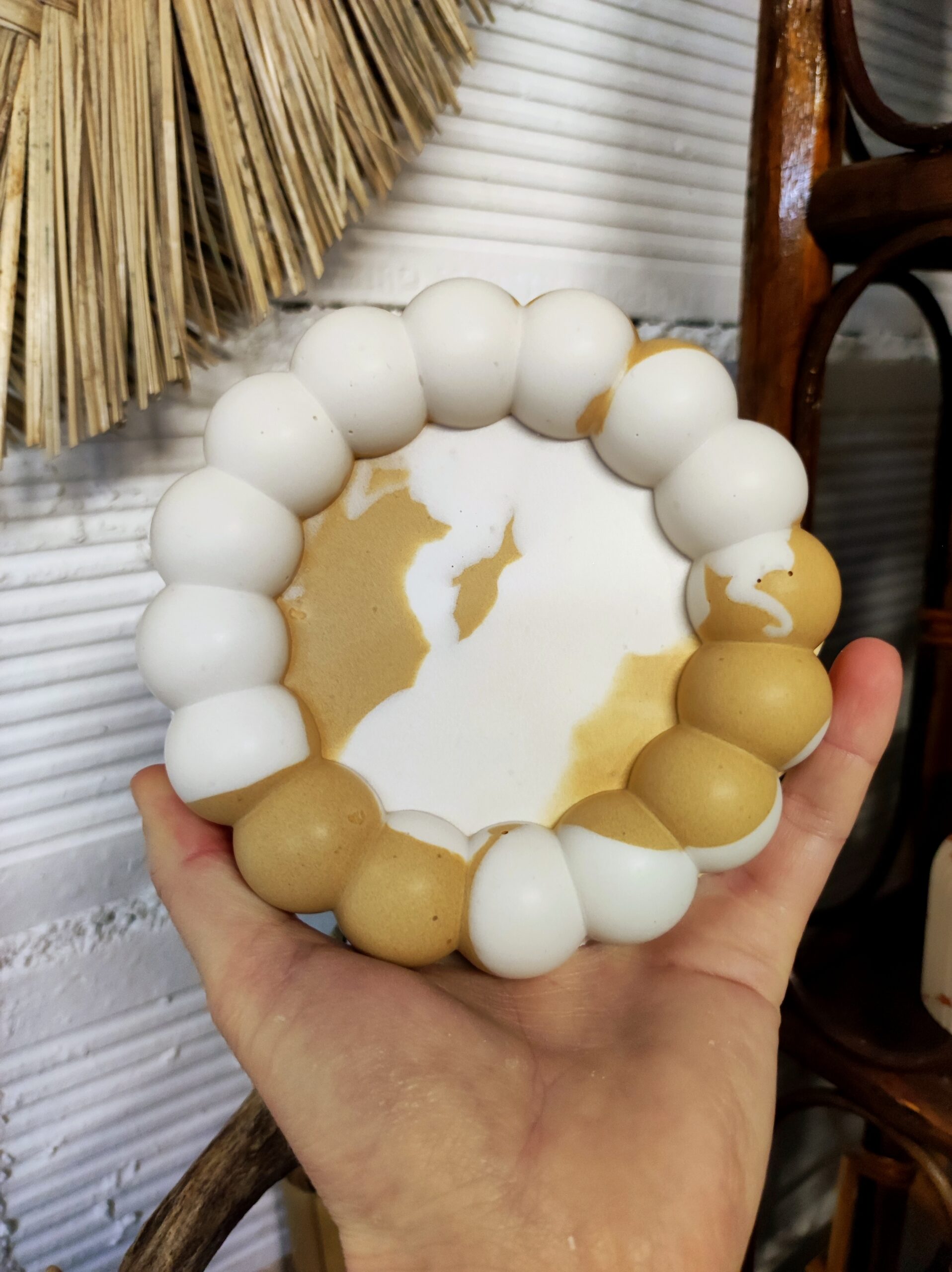 Décoration, bougies, plateaux